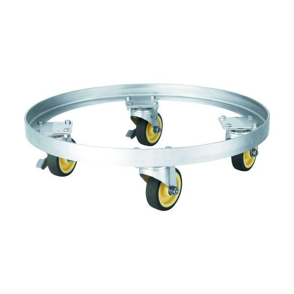 帯電防止車輪付運搬用ステンレス台車(SUSウレタン車) 565サイズ用 KMSD-565 1点