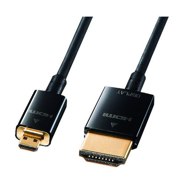 イーサネット対応ハイスピードHDMIマイクロケーブル 5m