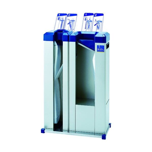 ニイクラ傘ぽん折りたたみ傘一体タイプ KP-09SS 1台