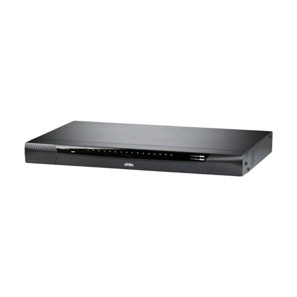 IP-KVMスイッチ1ローカル/1リモートアクセス/16ポート/バーチャルメディア対応、1920×1200