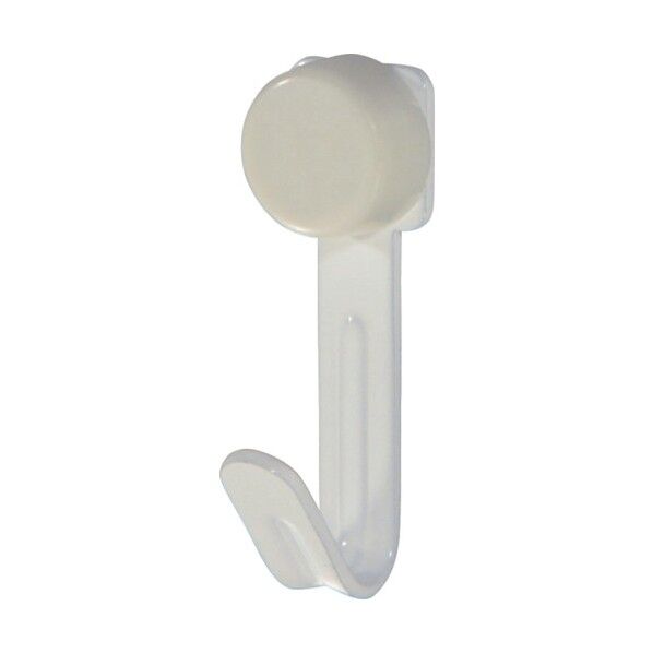 石膏ボード用フック(丸キャップ) 白塗装タイプ