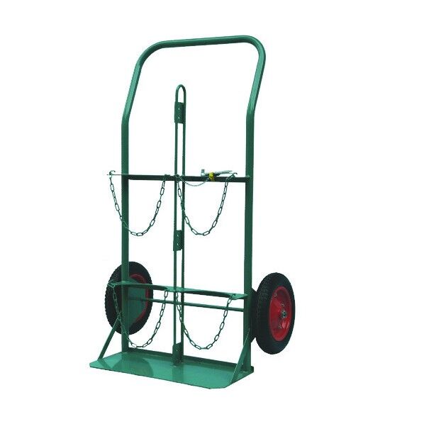 ボンベ運搬車 酸素7000L容器、アセチレン7.0kg容器用 KS-COMPACT 1