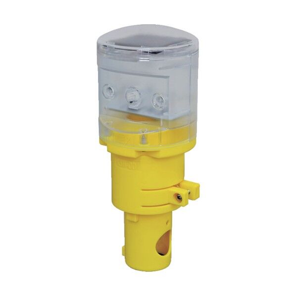 ソーラー式明ルイ二色工事灯