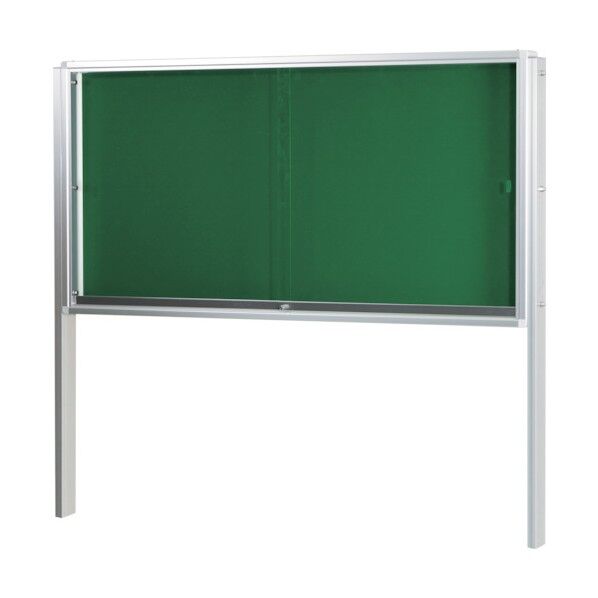 KU型屋外掲示板脚付(幕板なし) KU218T 1点