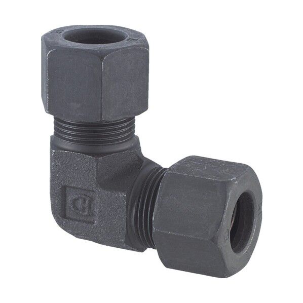 鋼管用くい込み式管継手 ユニオンエルボ