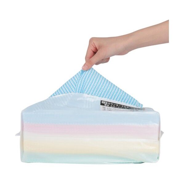 抗菌カウンタークロス 厚手 カラーアソート KYM-8 50枚