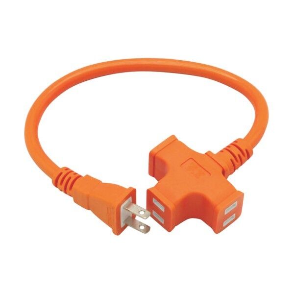 星光商事 カラー超ソフト延長コード KY-17 (オレンジ) 40CM 1点...