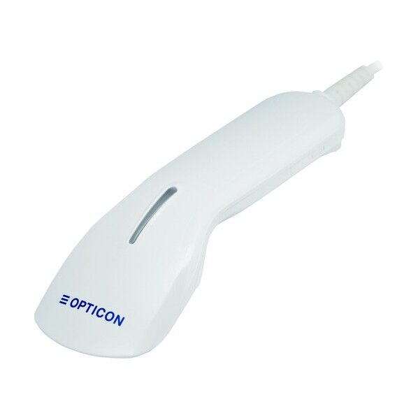 2次元バーコードスキャナ(平型) 白 L-22X-V-WHT-USB 1点