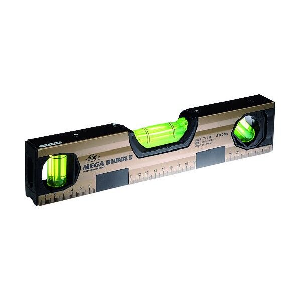 アルミレベル メガバブル マグネット付