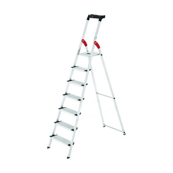 長谷川工業 アルミ製踏台L-80型(上枠付) L80-7 1台...