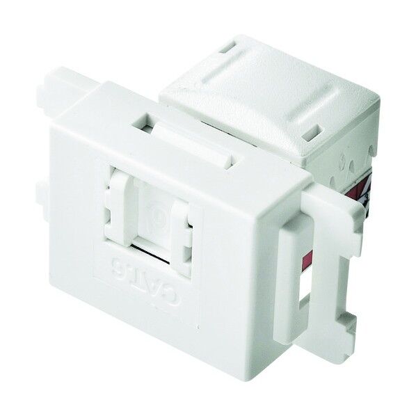 サンワサプライ CAT6JIS対応RJ-45モジュール LA-FP-MJ6 1点...