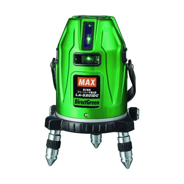 レーザ墨出器受光器三脚セット LA-S501DG-DTセット OK時…青色LED点灯+ブザー連続動作「 LA-S501DG-DT182 1点