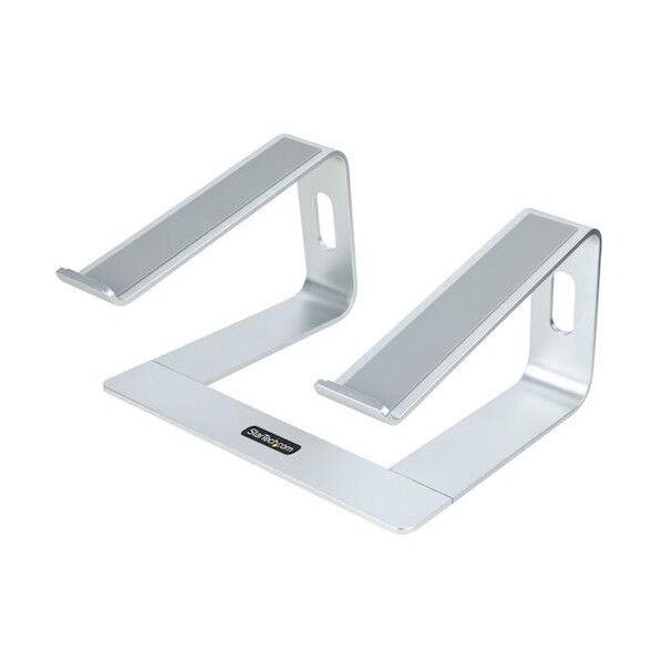 ノートパソコンスタンド/卓上/13 - 17インチ/耐荷重5kg/16度傾斜/ラップ トップ PC スタンド LAPTOP-STAND-SILVER 1台