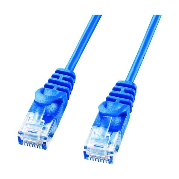 カテゴリ6極細LANケーブル LA-SL6-02BL 1点