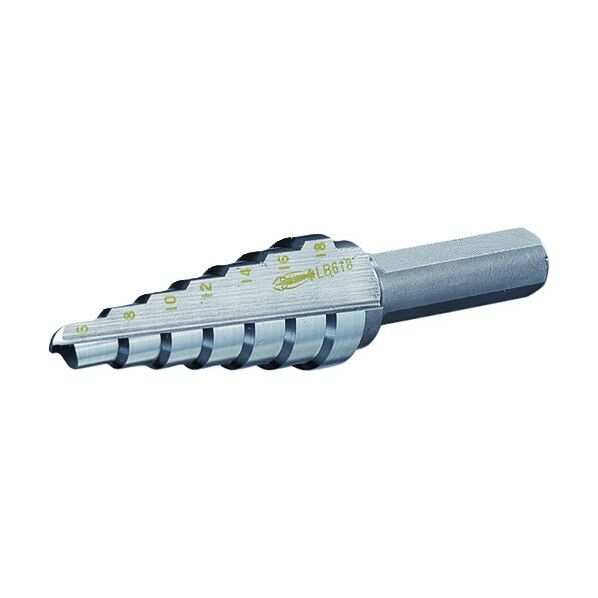 エビ印 ステージドリル７段軸径１０ｍｍ 139 x 52 x 20 mm LB618 1点