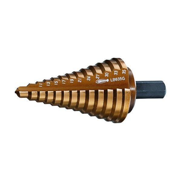 エビ印 ステージドリルコーティング９段軸径１０ｍｍ LB622G