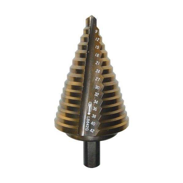 エビ印 ステージドリルコーティング１５段軸径１０ｍｍ LB642G