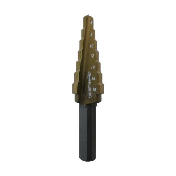 エビ印 ステージドリルコーティング７段軸径１０ｍｍ 139 x 51 x 20 mm LB618G