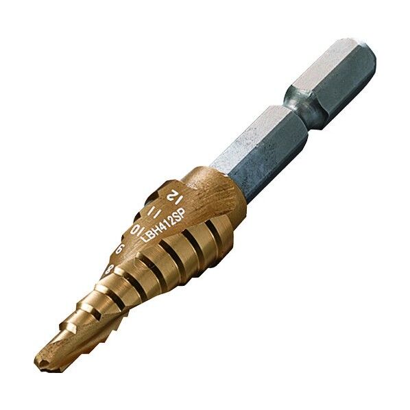 スパイラルステージドリル (2枚刃)