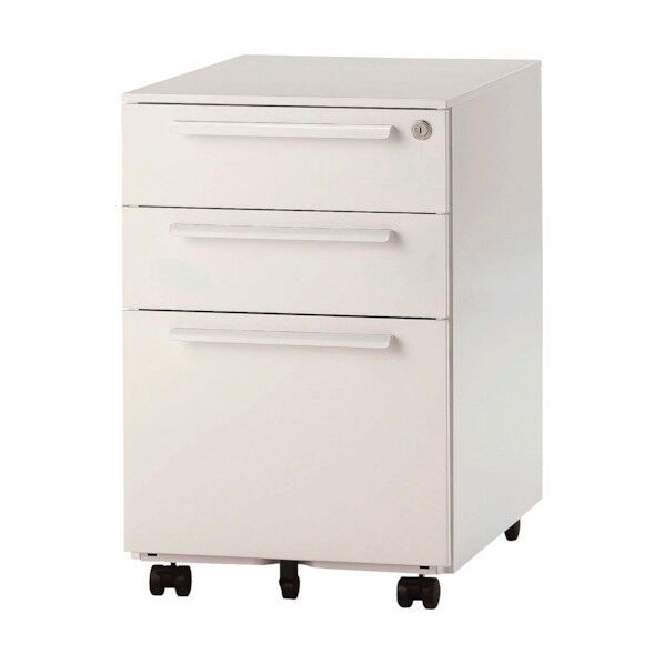 ワゴン 3段 ホワイト