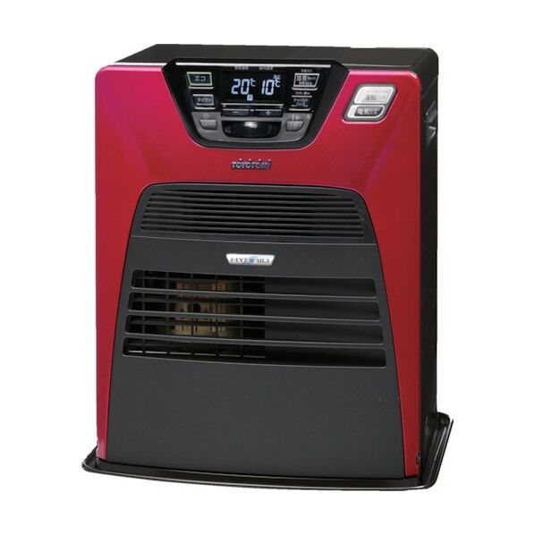 トヨトミ ハイブリッドファンヒーター LC-SHB40L(RD) 1点...