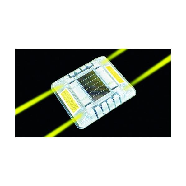 ルミナスアイ・マイティソーラー式常灯両面黄 LE-260-2A 1