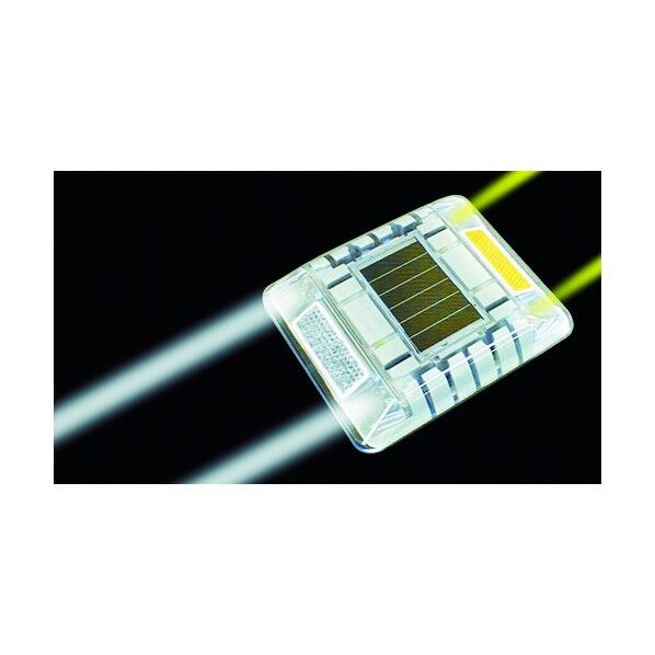 ルミナスアイ・マイティソーラー式常灯両面黄/白 LE-260-2A/W 1