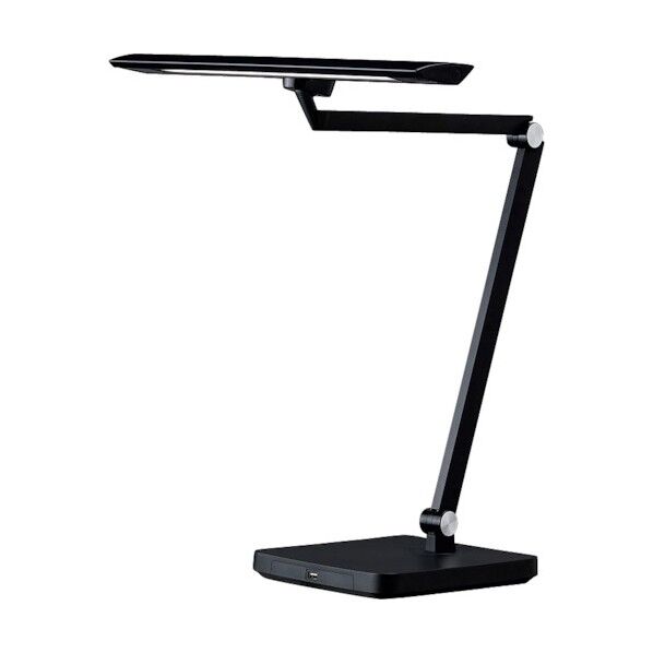 アイリスオーヤマ LEDデスクライトT型 ベースタイプ ブラック LDL-TBDL-B 1点