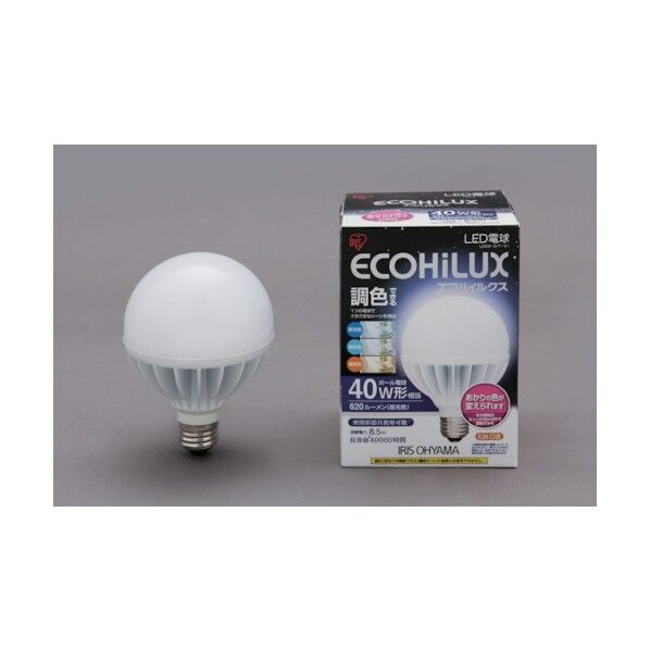 ＬＥＤボール球４０Ｗ調色３色切替４００ｌｍ LDG9-G-T-V1 1