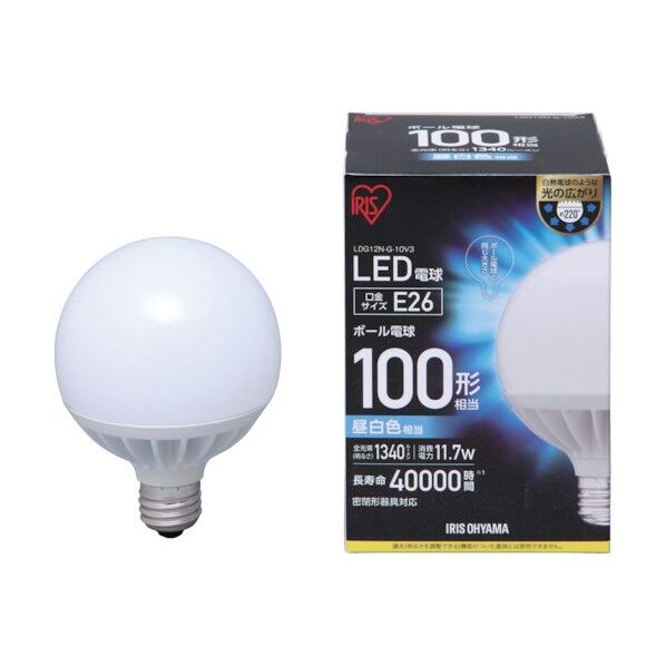 LEDボール電球昼白色100形相当(1340lm) LDG12N-G-10V3 1