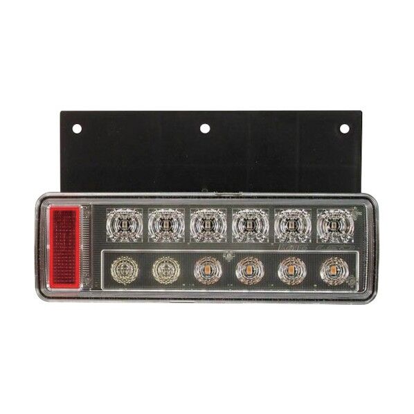 右 Bタイプ バックブザー付 小型オールLEDリアコンビネーションランプ LEDRCL-24RKB 1点