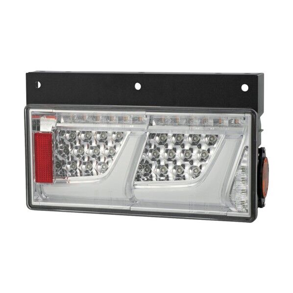 右 クリアVer ノーマルターン トラック用オールLEDリアコンビネーションランプ 2連タイプ LEDRCL-24R2C 1点