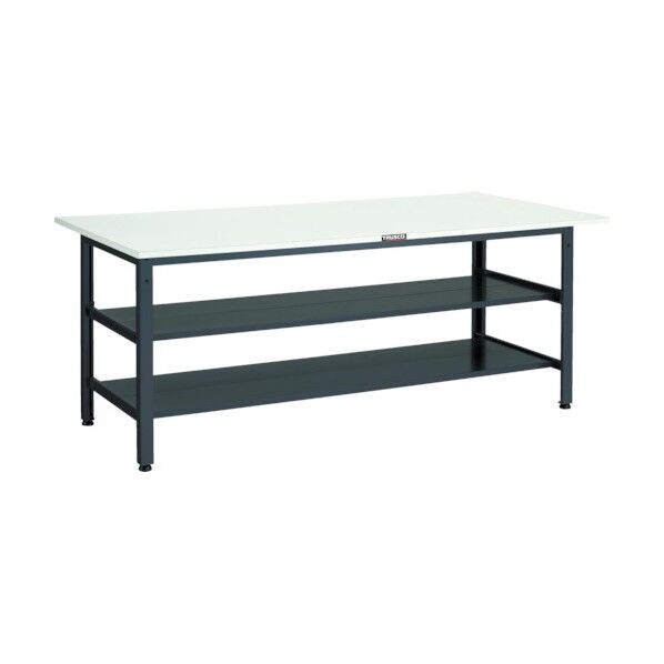 LEWS型軽量作業台(下棚2枚+中棚2枚付)