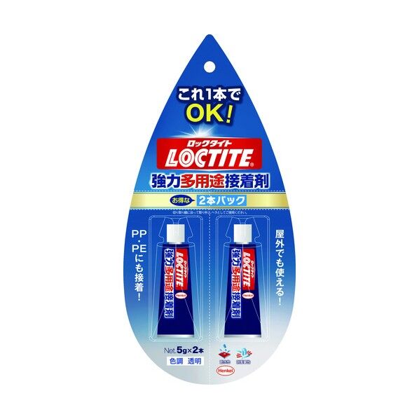 LOCTITE 多用途接着剤2本パック 5gX2