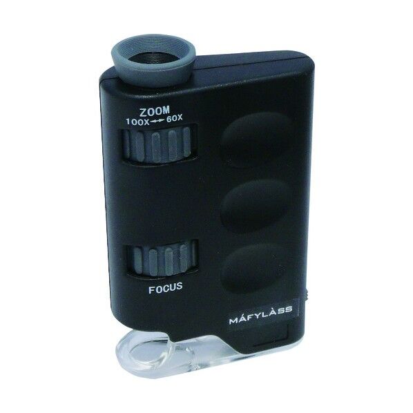 ポータブル顕微鏡 倍率:約60~100倍 LP-48G