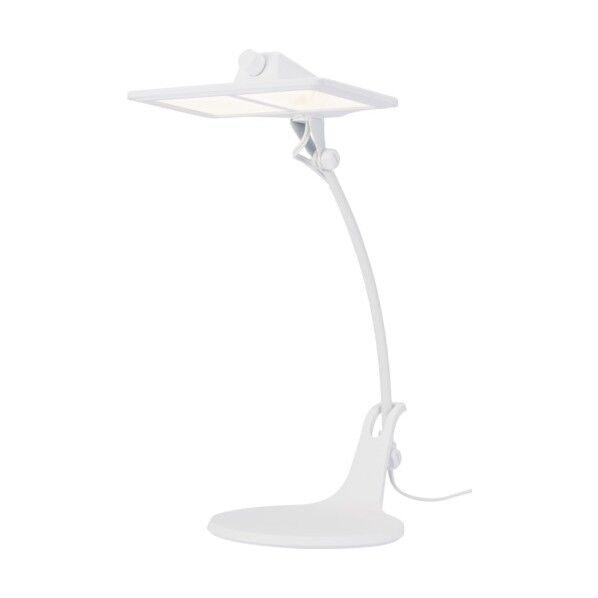 OLEDデスクライト 家庭用2灯タイプ 電球色 白