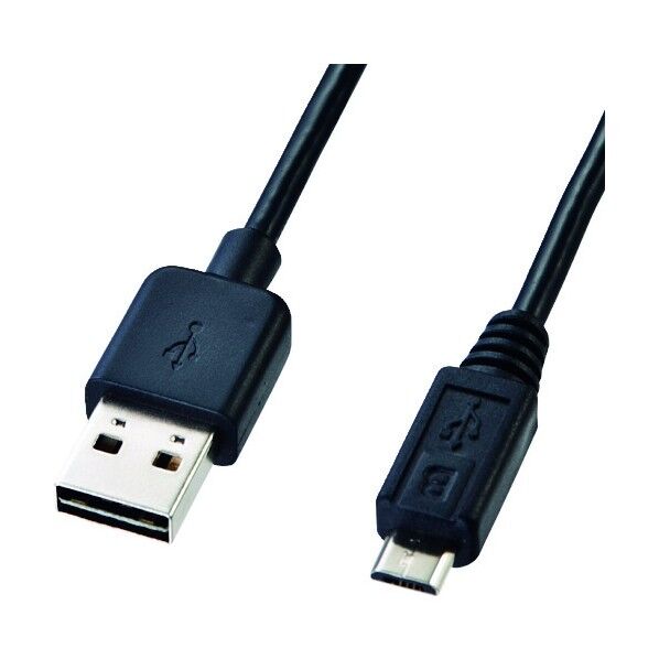 両面挿せるマイクロUSBケーブル(MicroB) KU-RMCB1 1点