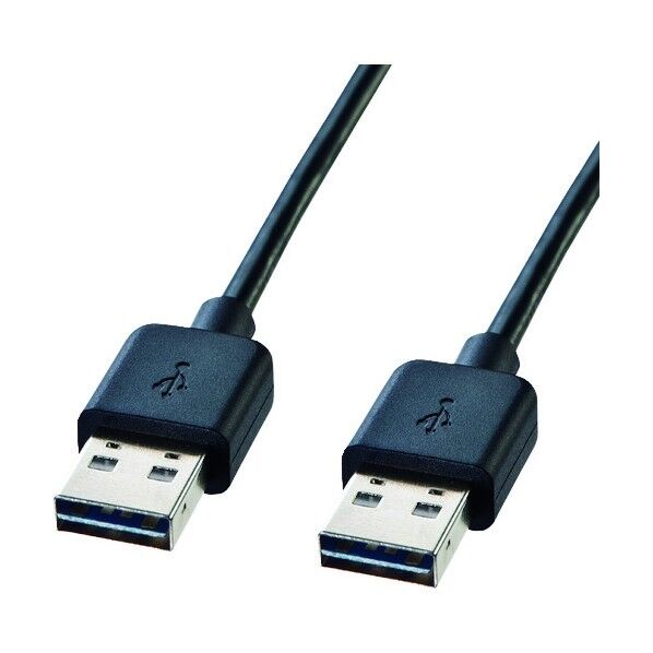 両面挿せるUSBケーブル(A-Aタイプ) KU-RAA05 1点