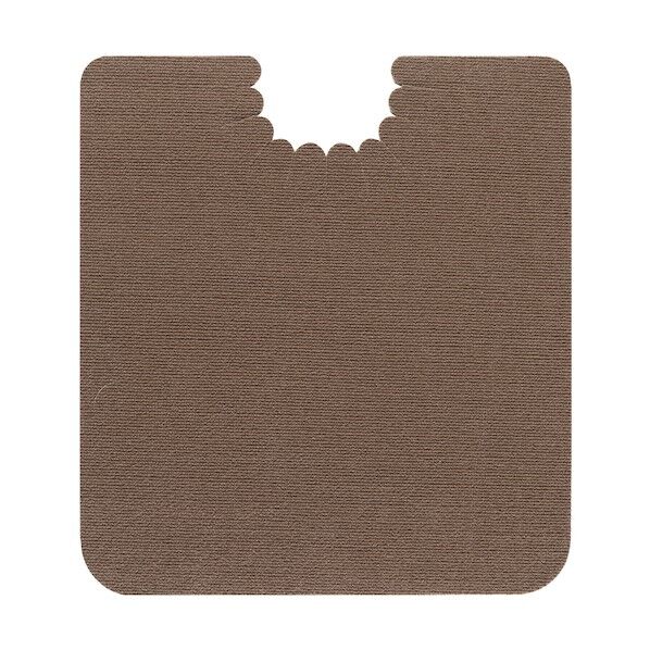 サンコー おくだけズレなーいトイレマット無地 ブラウン KV-09 1点...