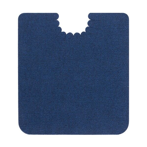 おくだけズレなーいトイレマット無地 ネイビーブルー KV-10 1点