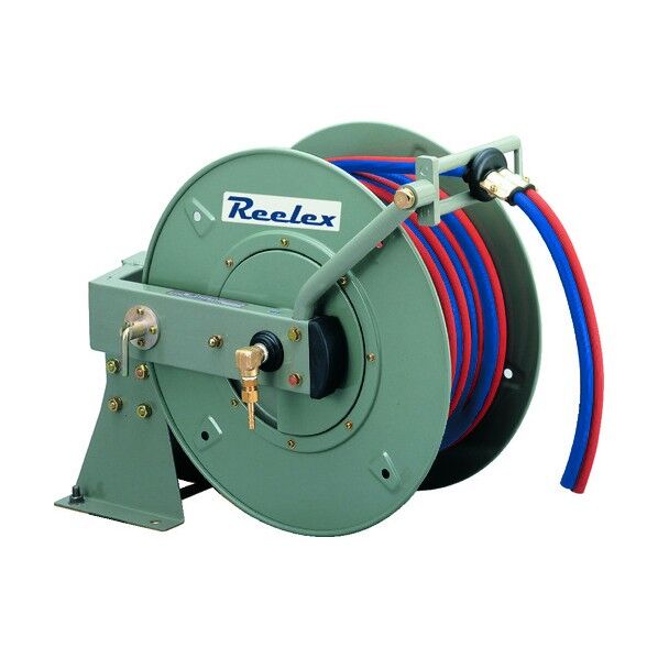 LPGガス溶接リールホース長20m