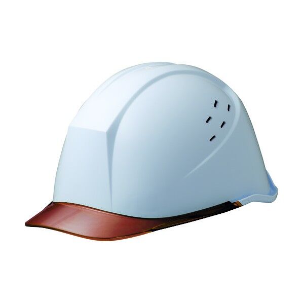 ミドリ安全 女性用ヘルメット LSC-11PCLV α ホワイト/ブラウン 271 x 217 x 157 mm LSC-11PCLV-ALPHA-W/BR 1個