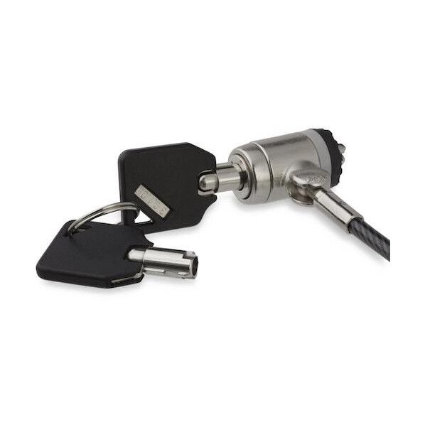 ノートPC用ロック/スチールワイヤー/2m/シリンダー錠/Kスロット LTLOCKKEY 1個