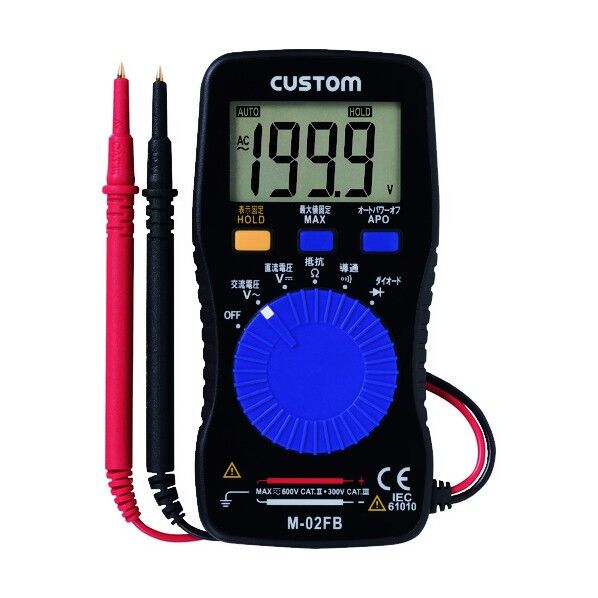 デジタルマルチメータ M-02FB 1台
