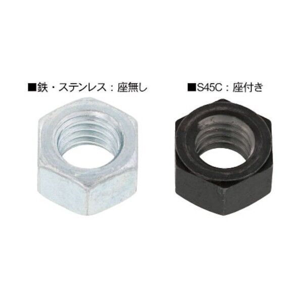 サンコーインダストリー ユニクロ 六角ナット(ユニファイ UNC並目 3/8-16UNC M0-00-0030-8030-0000-01-17P 17本