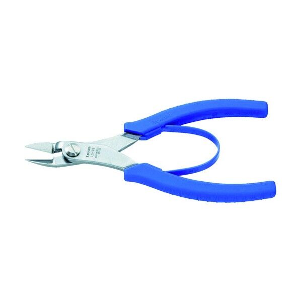 ロングステンレスプラチックニッパ(バネ付)165mm