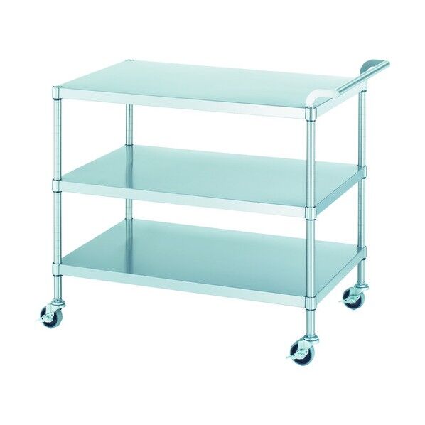 03型ステンレスワゴン 3段 天地3段タイプ