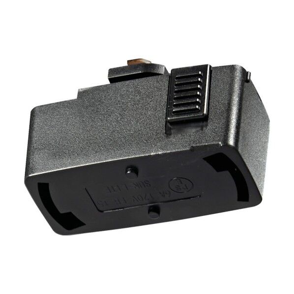 トラスコ(TRUSCO) ライティングレール用プラグ 黒 LRP-52BK 1点...