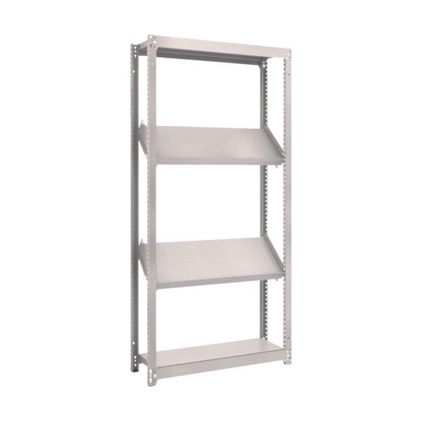 M1.5型軽中量ボルトレス棚 4段 傾斜2段