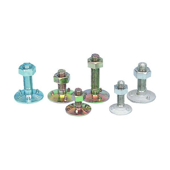 三ツ爪バケットボルトナット スチール